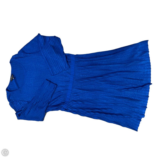Dress Casual Maxi By Ming Wang In Blue, Size: 1x