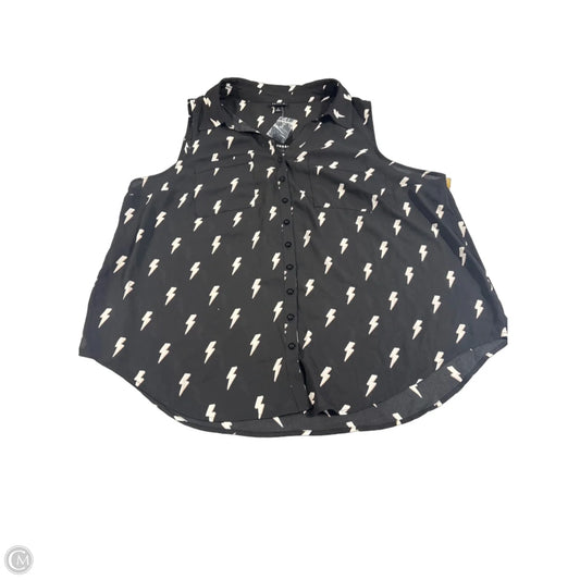 Top Sleeveless By Torrid In Black, Size: 2x