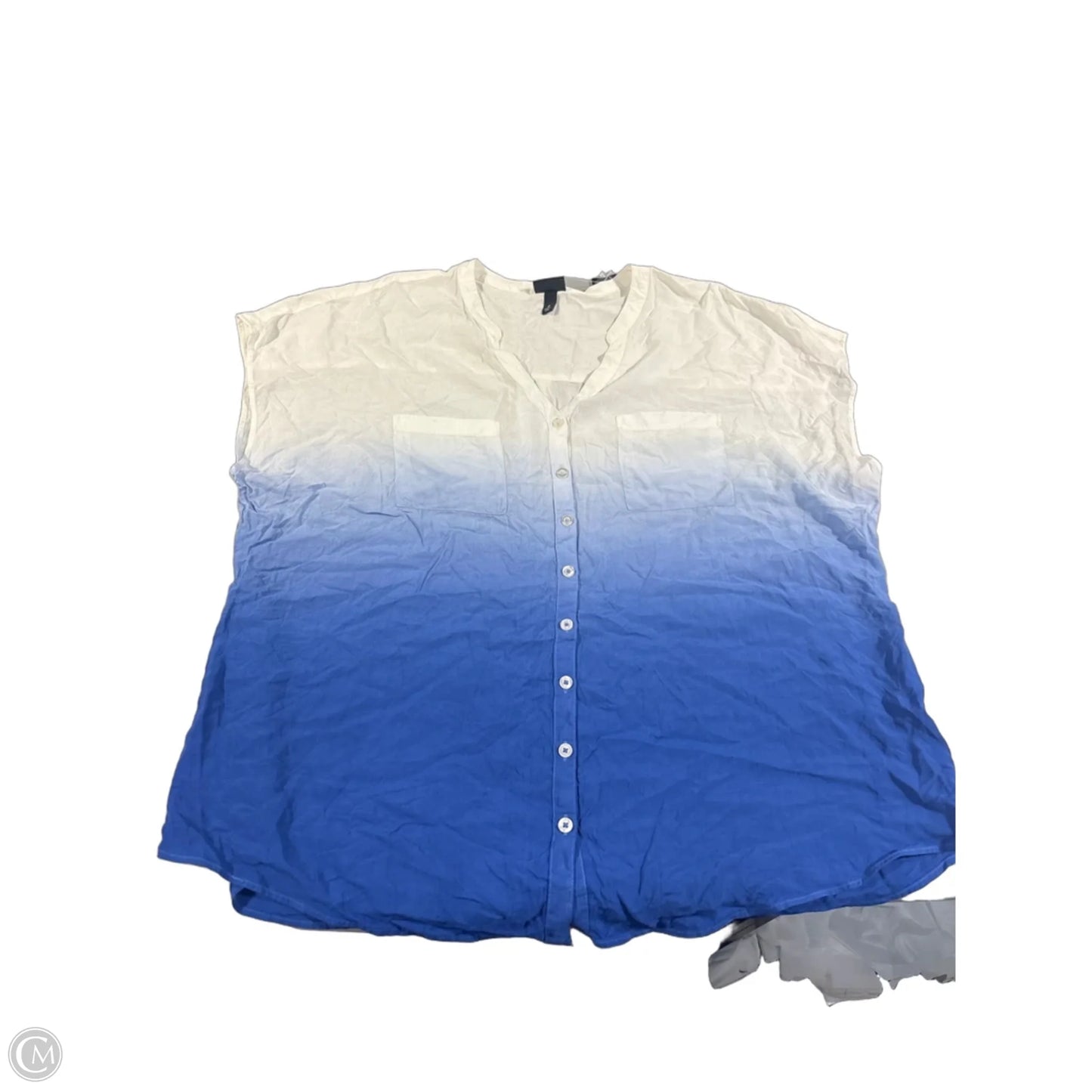 Top Short Sleeve By Torrid In White, Size: 2x