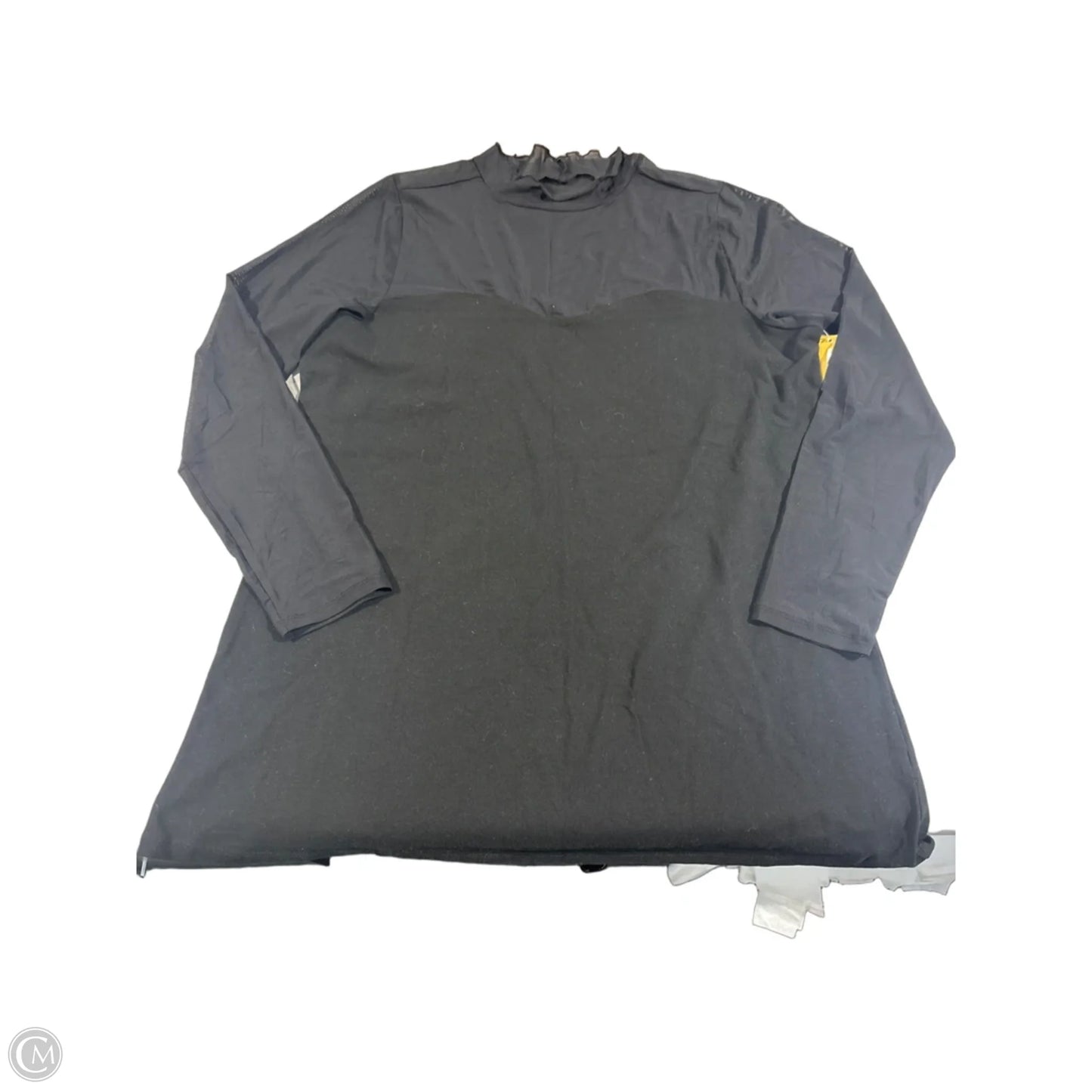 Top Long Sleeve By Torrid In Black, Size: 3x