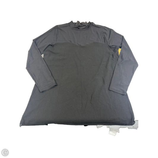 Top Long Sleeve By Torrid In Black, Size: 3x