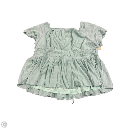 Top Short Sleeve By Torrid In Green, Size: 2x