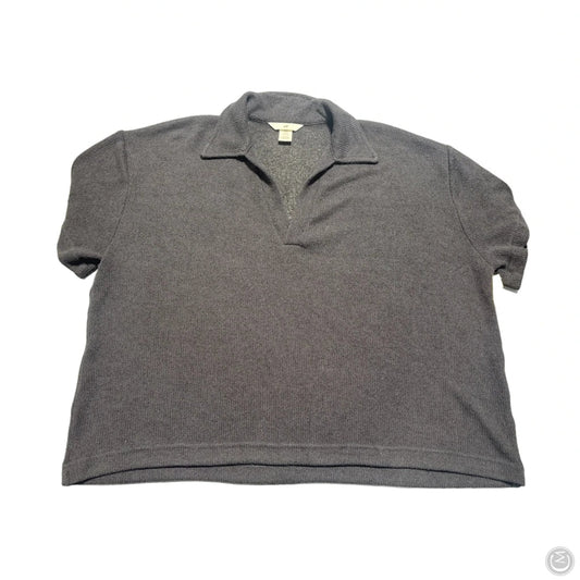 Top Short Sleeve By H&m In Grey, Size: Xl