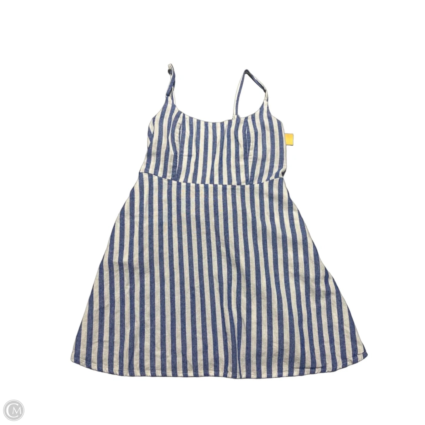 Dress Casual Short By Old Navy In Blue & White, Size: L