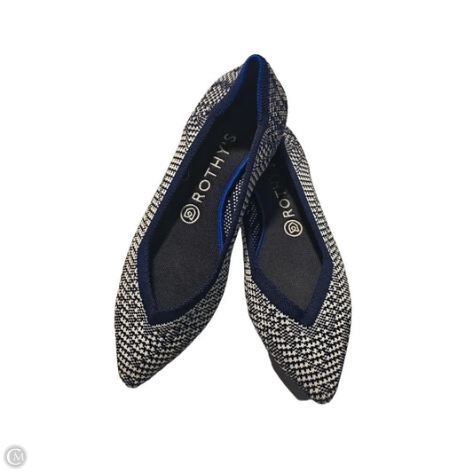 Shoes Flats By Rothys In Navy, Size: 6.5