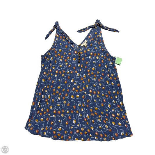 Tank Top By Ana In Blue, Size: S