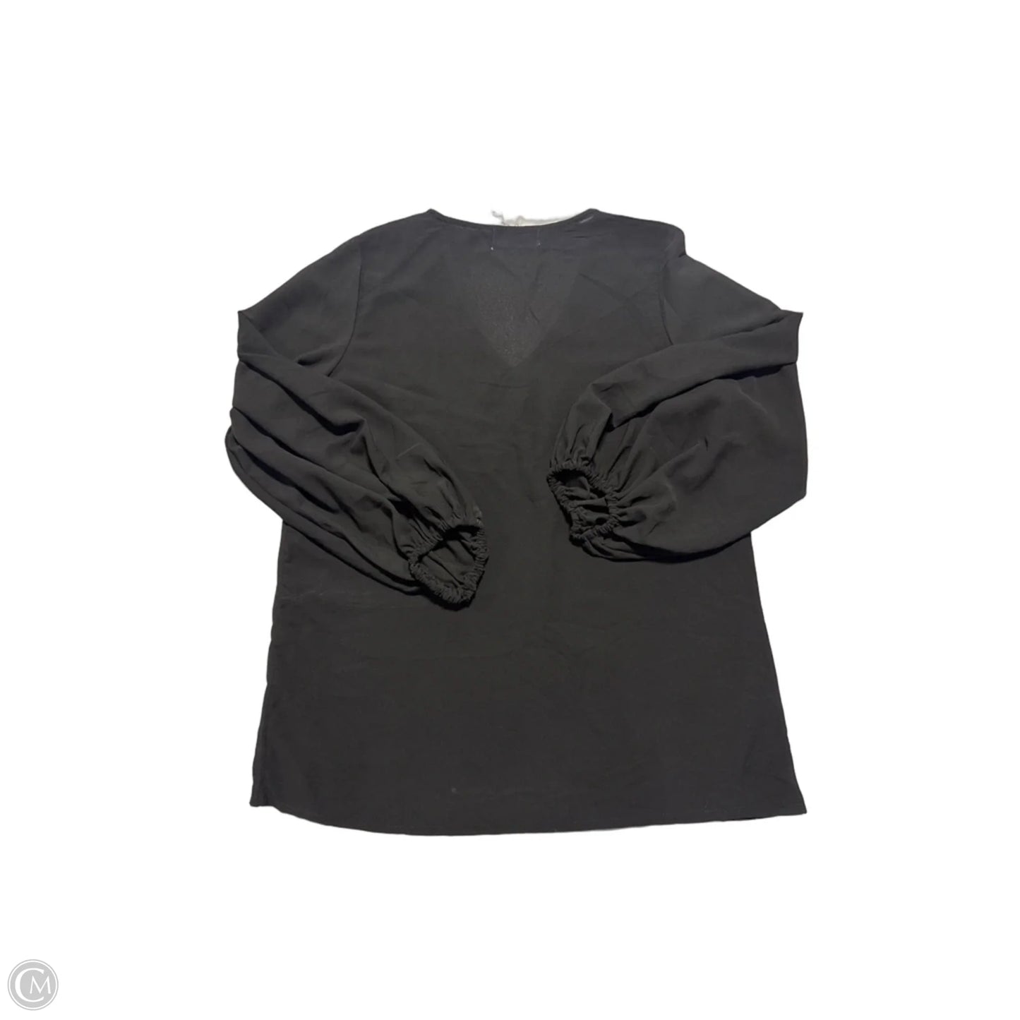 Top Long Sleeve By Cmc In Black, Size: L