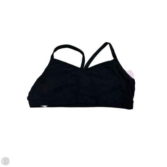 Athletic Bra By Athleta In Black, Size: L