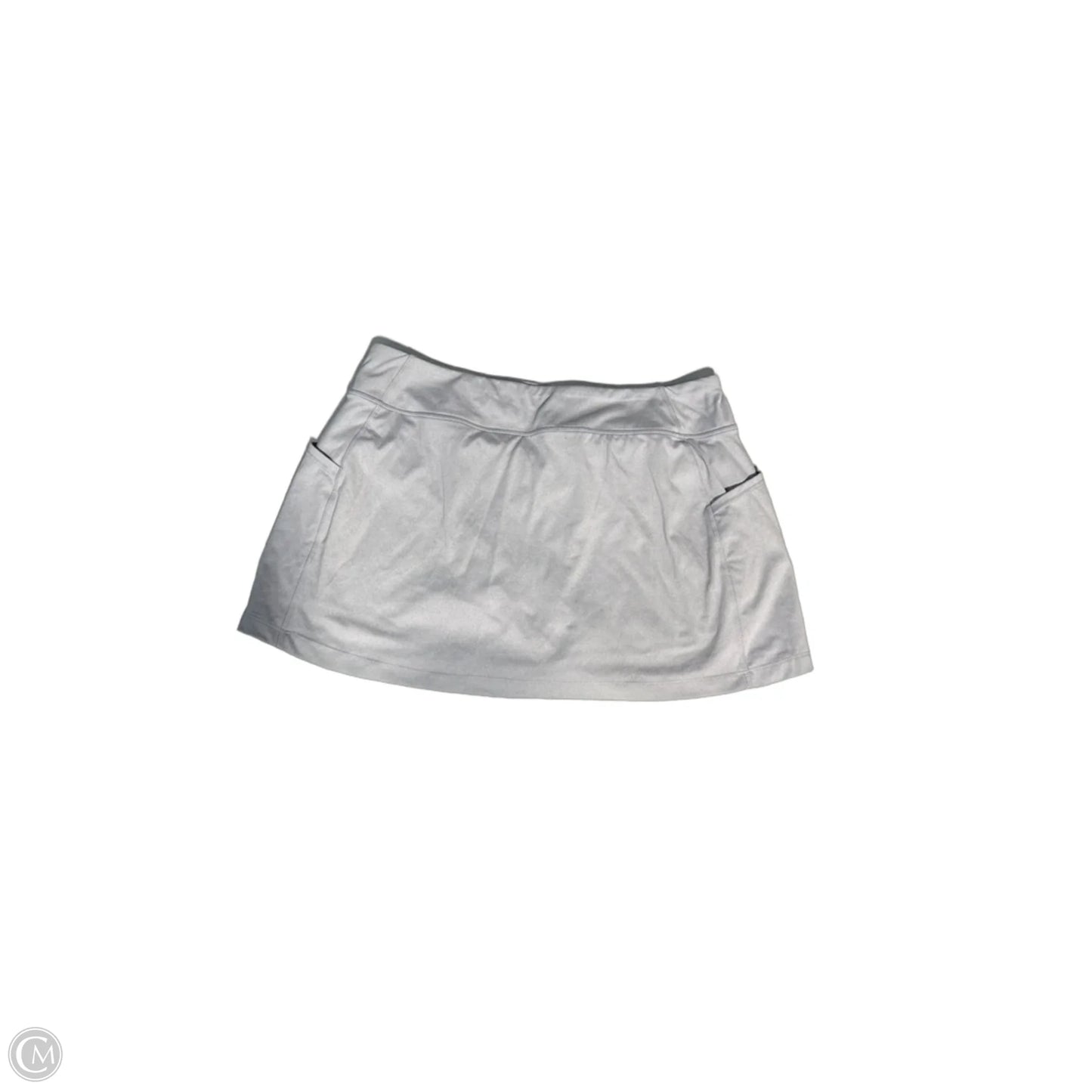 Athletic Skort By Reebok In Grey, Size: Xl