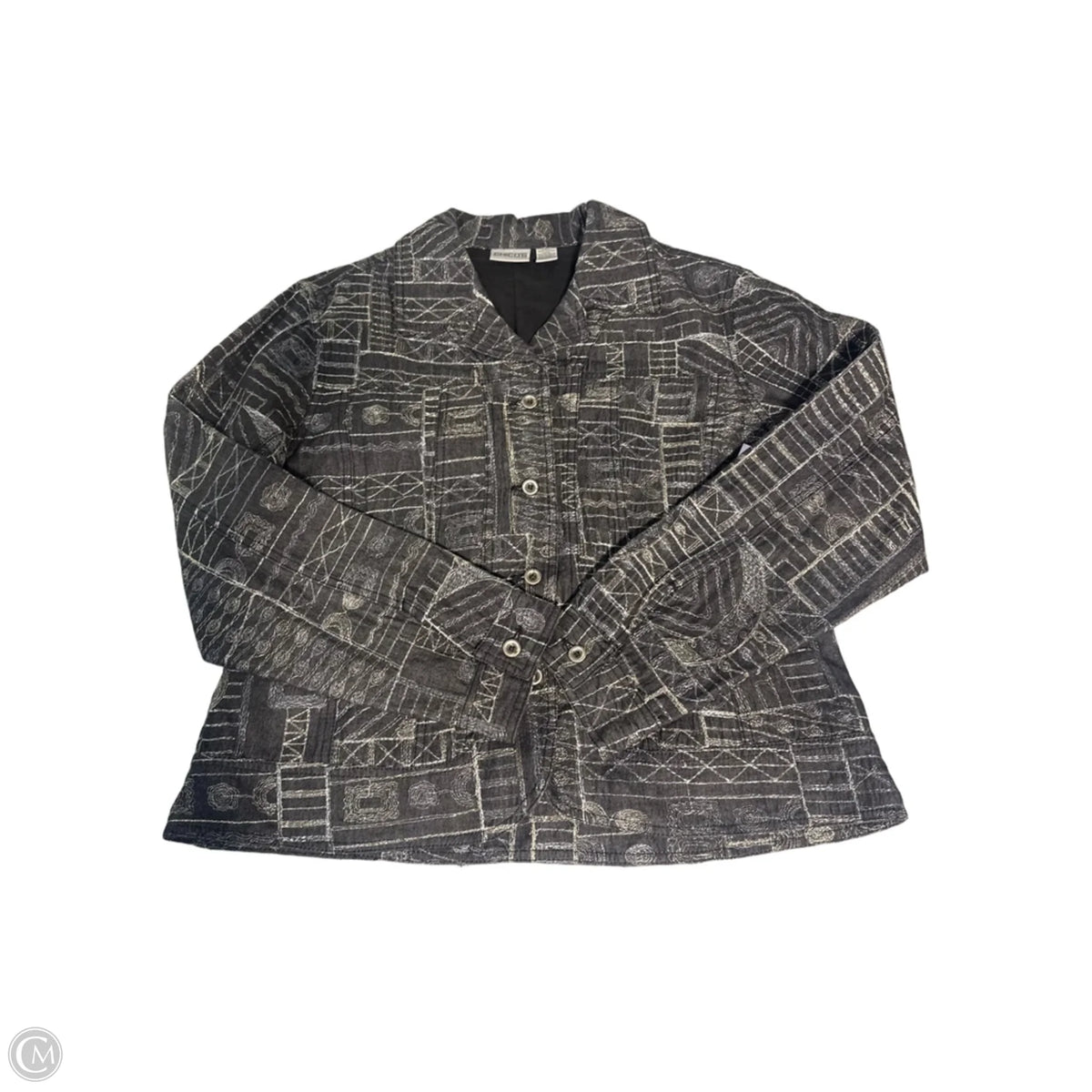 Blazer By Chicos In Black, Size: L