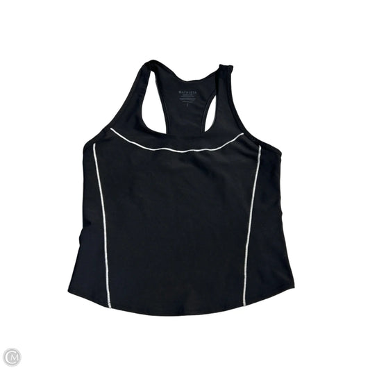 Athletic Tank Top By Athleta In Black, Size: S
