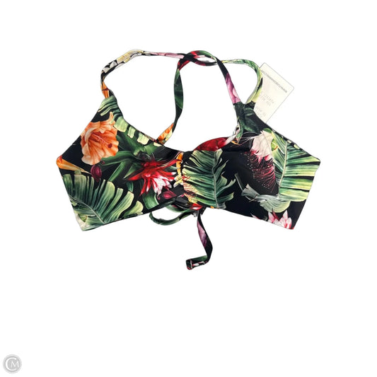 Swimsuit Top By Cmc In Floral Print, Size: M