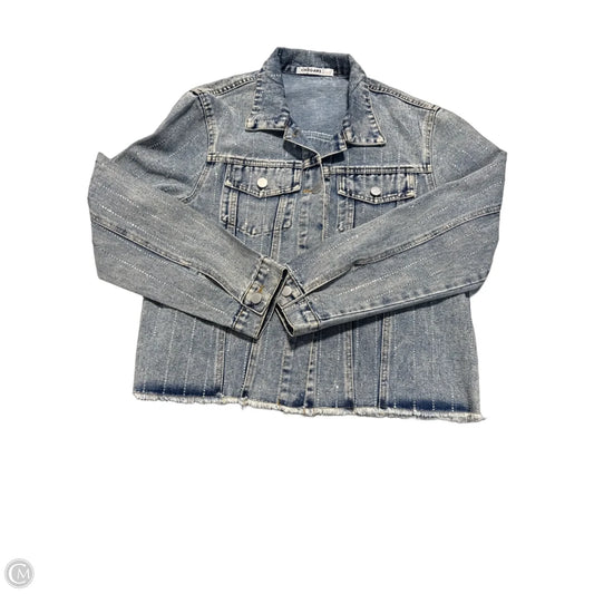 Jacket Denim By Origami In Blue Denim, Size: S
