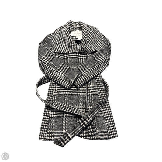Jacket Fleece By Jessica Simpson In Black & White, Size: M