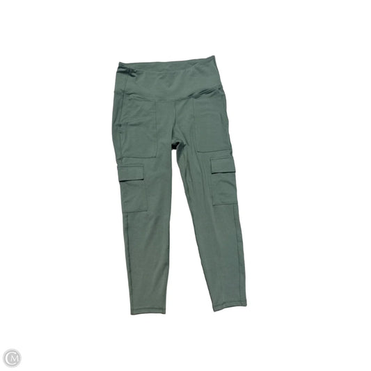 Athletic Leggings By Old Navy In Green, Size: L