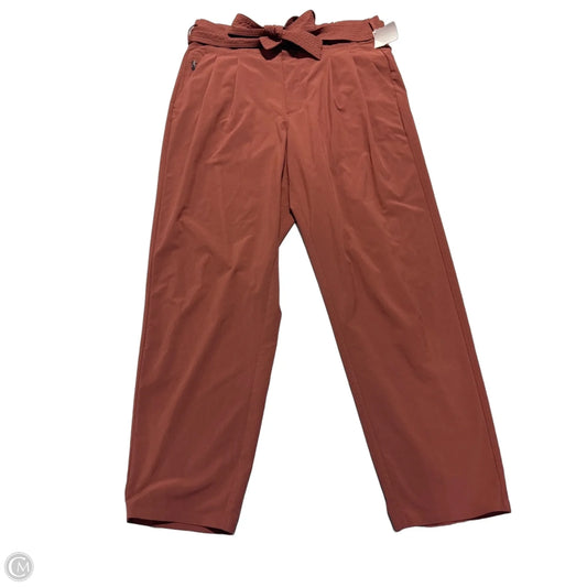 Athletic Pants By Athleta In Maroon, Size: 10