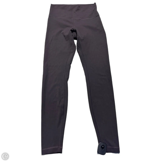 Athletic Leggings By Lululemon In Grey, Size: 8