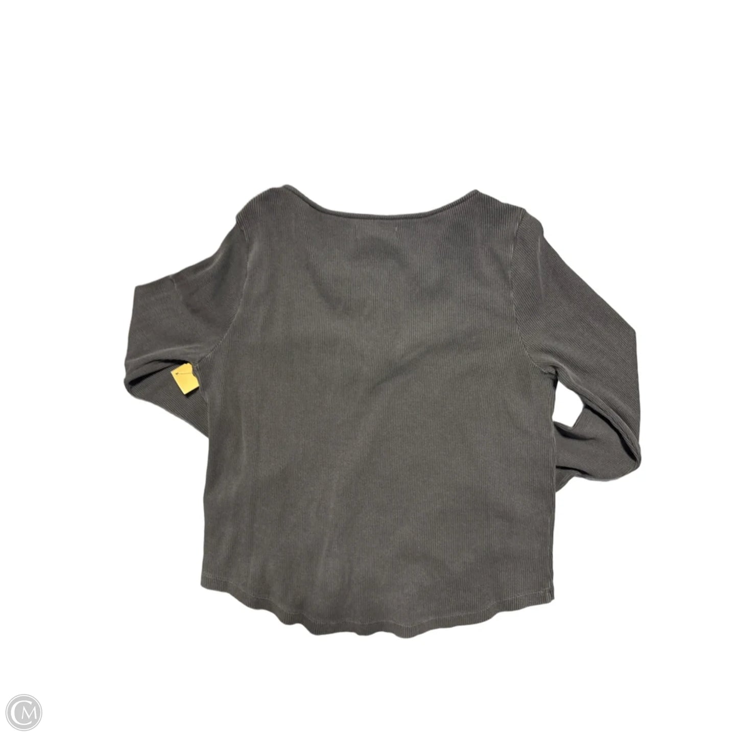 Top Long Sleeve By Lucky Brand In Grey, Size: Xl