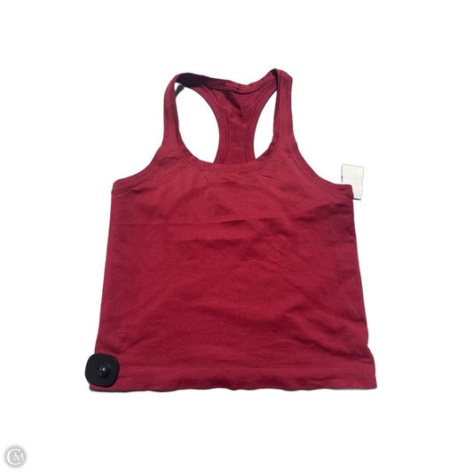 Tank Top By Lululemon In Red, Size: 6