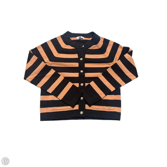 Cardigan By Evereve In Black & Brown, Size: Xs