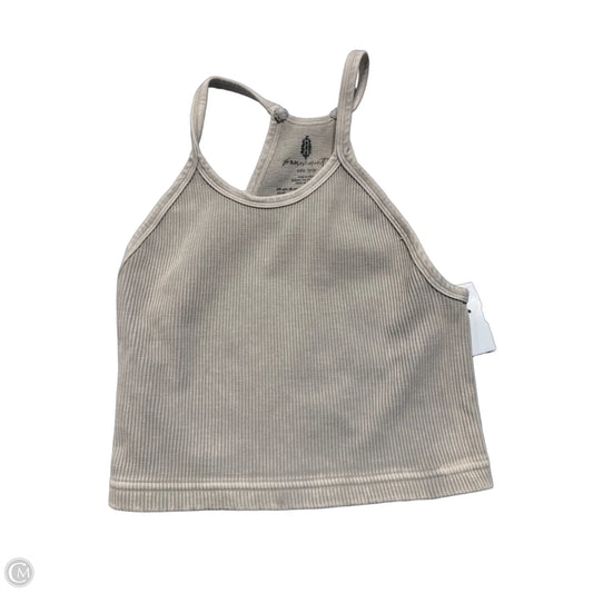 Athletic Tank Top By Free People In Tan, Size: Xs
