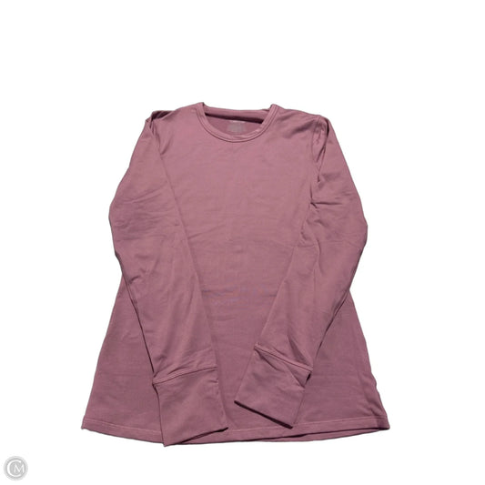 Top 2pc Long Sleeve By Cuddl Duds In Pink, Size: S