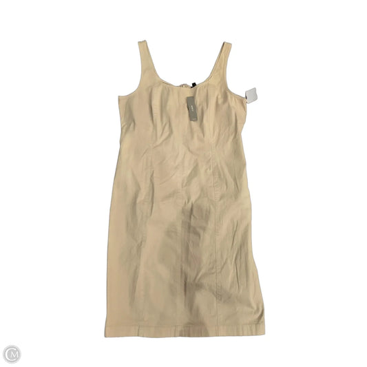 Dress Casual Midi By J. Crew In Tan, Size: L