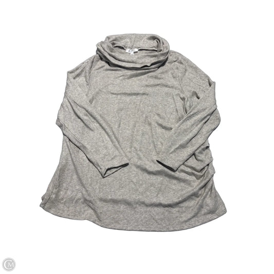 Top Long Sleeve By Cmc In Beige, Size: Xlp
