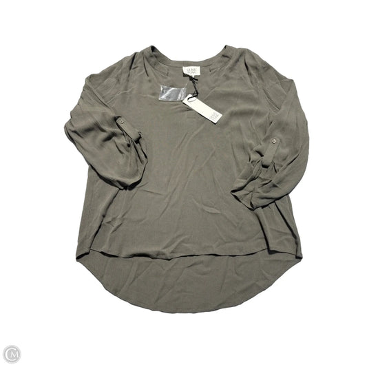 Top Long Sleeve By Olive And Oak In Green, Size: S
