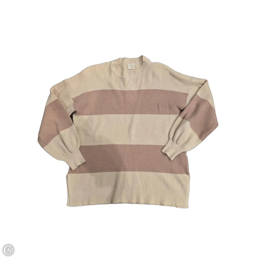 Sweater By Dreamers In Beige, Size: S
