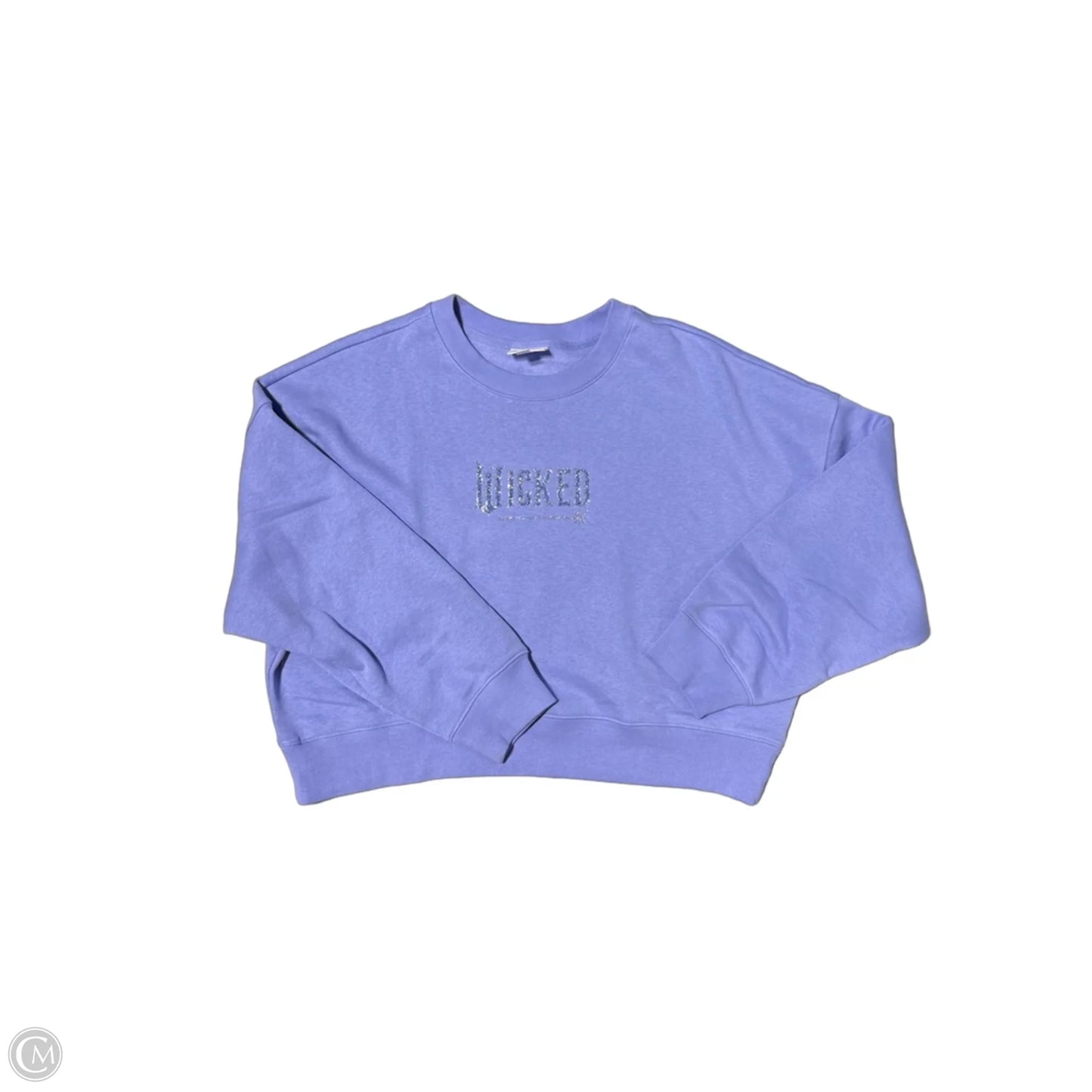 Sweatshirt Crewneck By Gap In Purple, Size: Xl