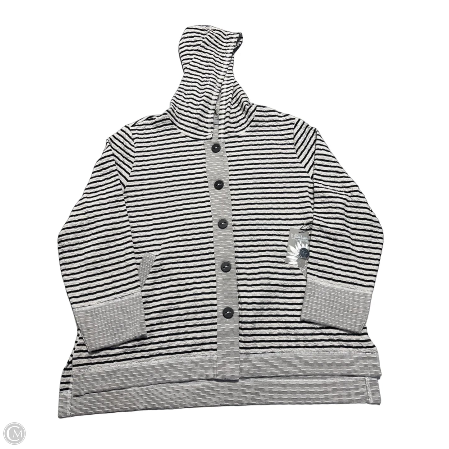 Jacket Other By Habitat In Striped Pattern, Size: Xxl