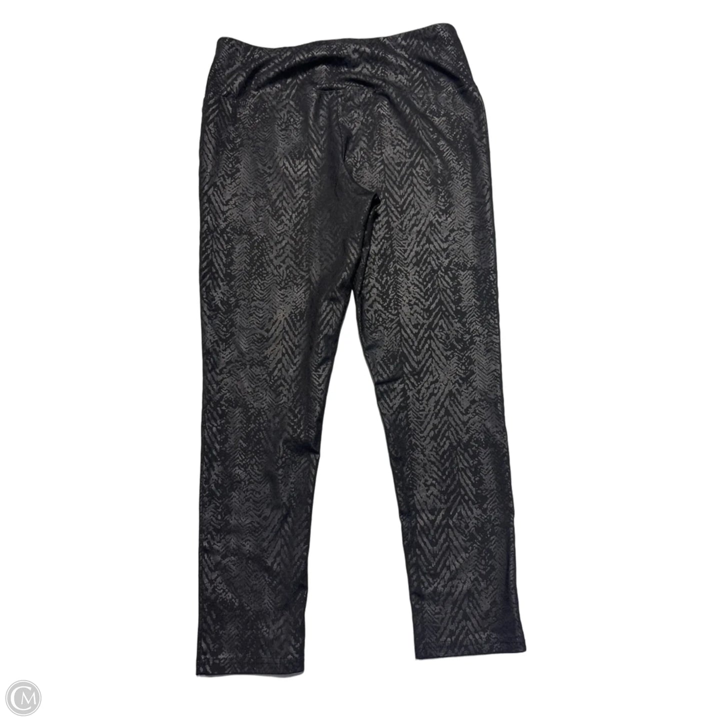 Athletic Leggings By Alexander Jordan In Black, Size: L