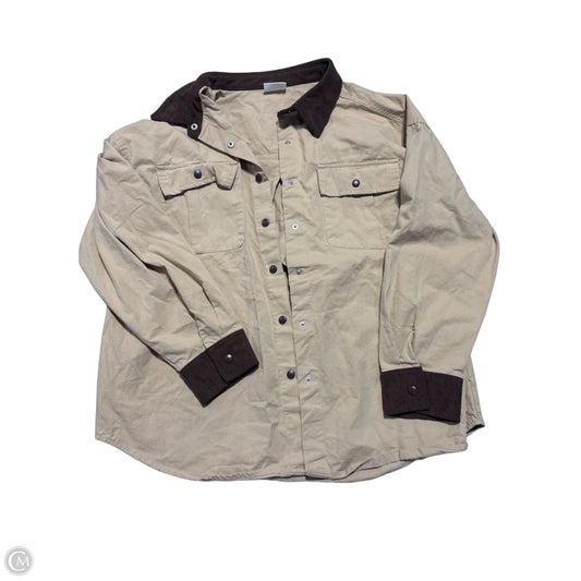 Jacket Other By New In In Tan, Size: M