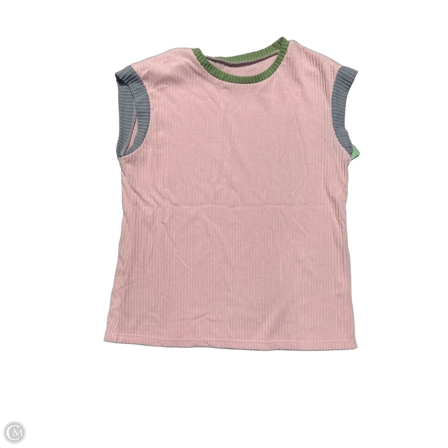 Top Long Sleeve Basic By Cmc In Pink, Size: L