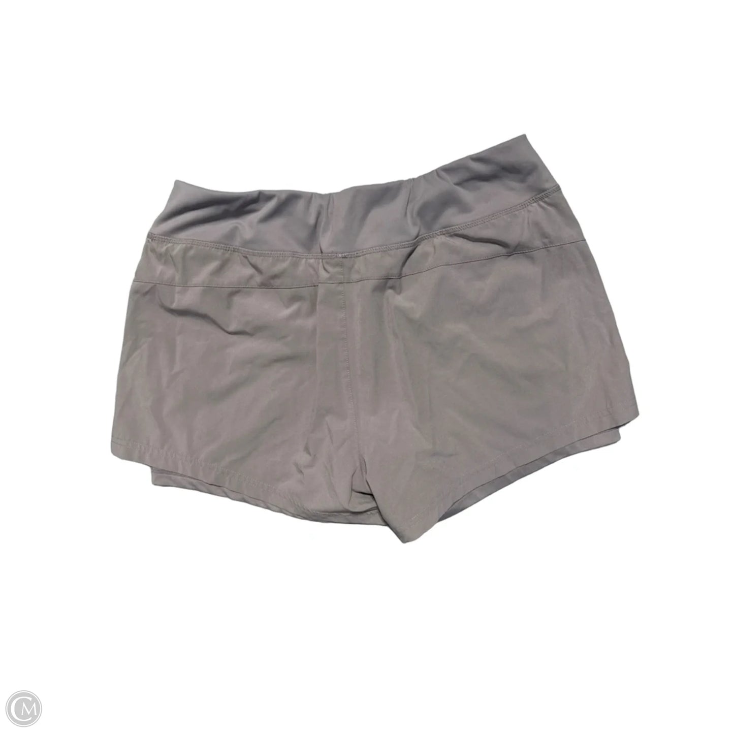 Athletic Shorts By Layer 8 In Grey, Size: M