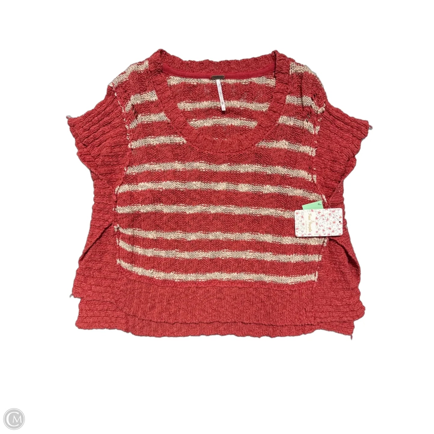 Top Short Sleeve By Free People In Red, Size: Xs