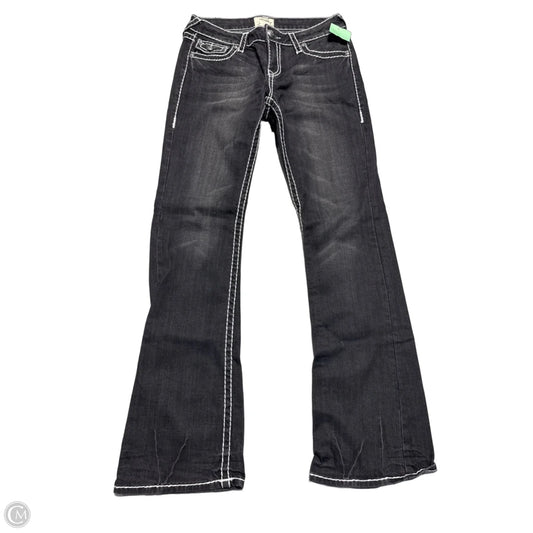 Jeans Boot Cut By Cmc In Black Denim, Size: 10