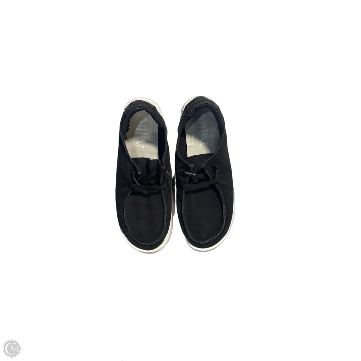 Shoes Flats By Mad Love In Black, Size: 9