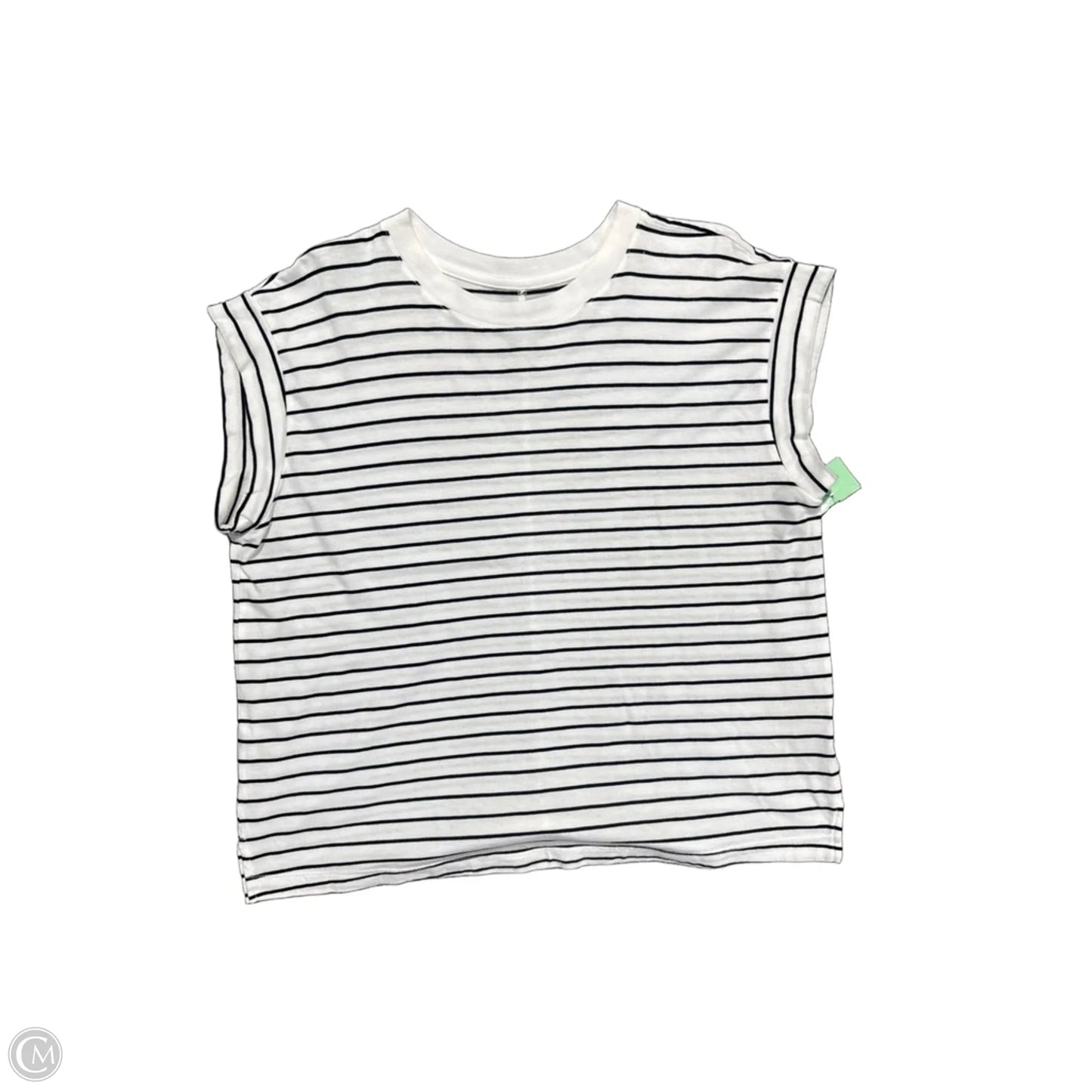 Top Sleeveless By A New Day In Striped Pattern, Size: M