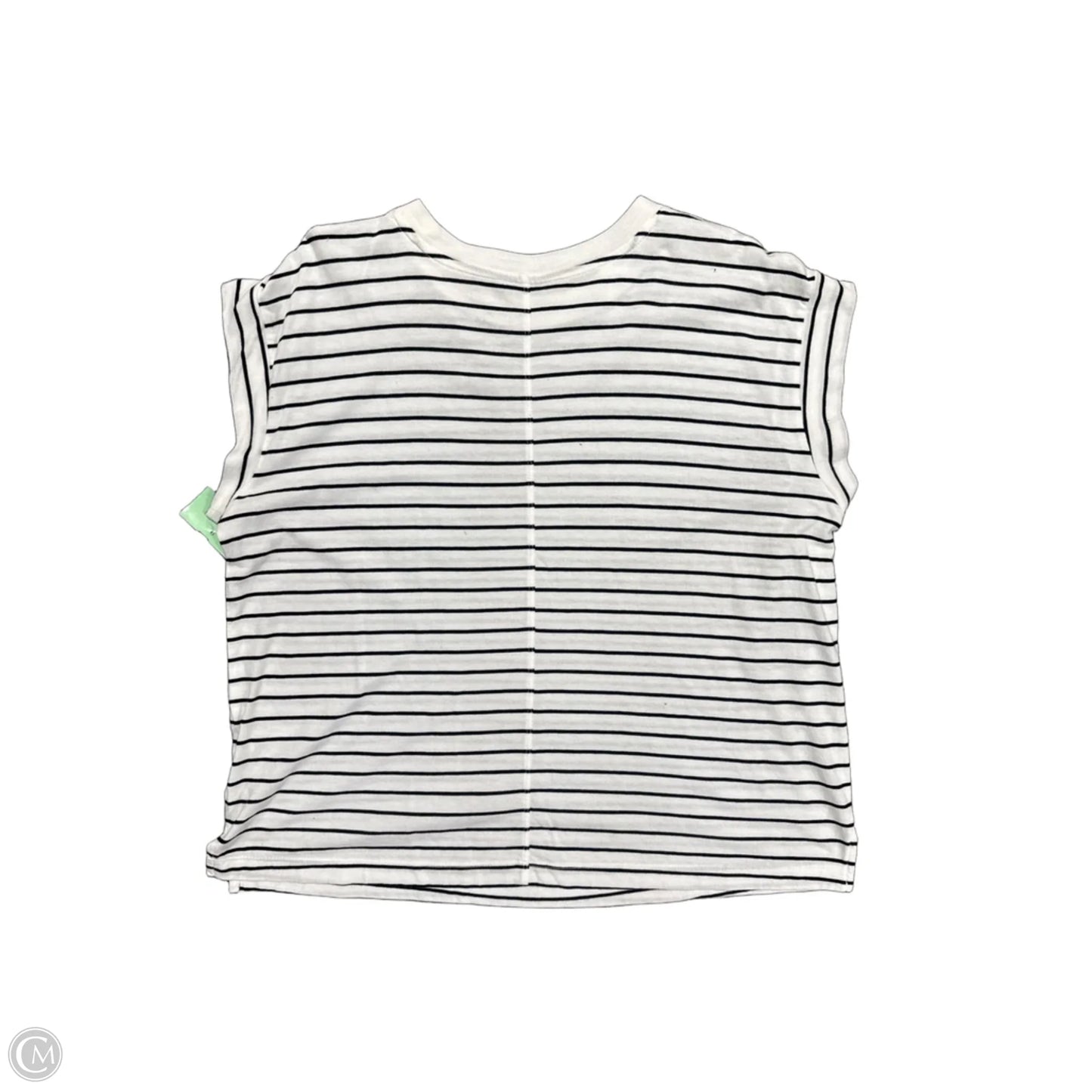 Top Sleeveless By A New Day In Striped Pattern, Size: M