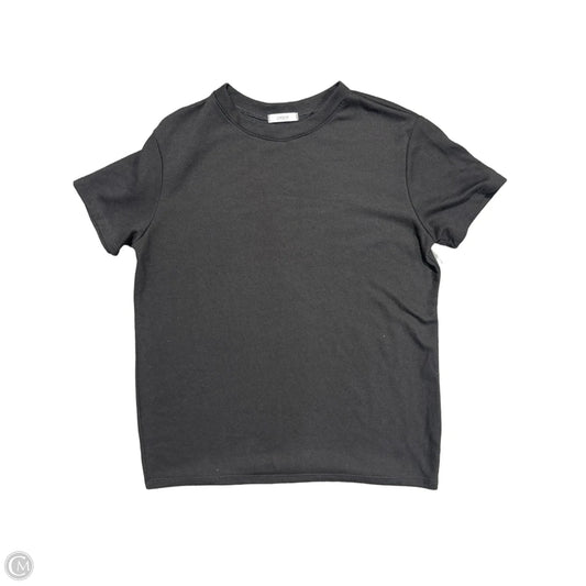 Top Short Sleeve Basic By Cherish In Black, Size: M