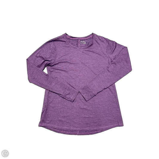 Top Long Sleeve By Eddie Bauer In Purple, Size: M