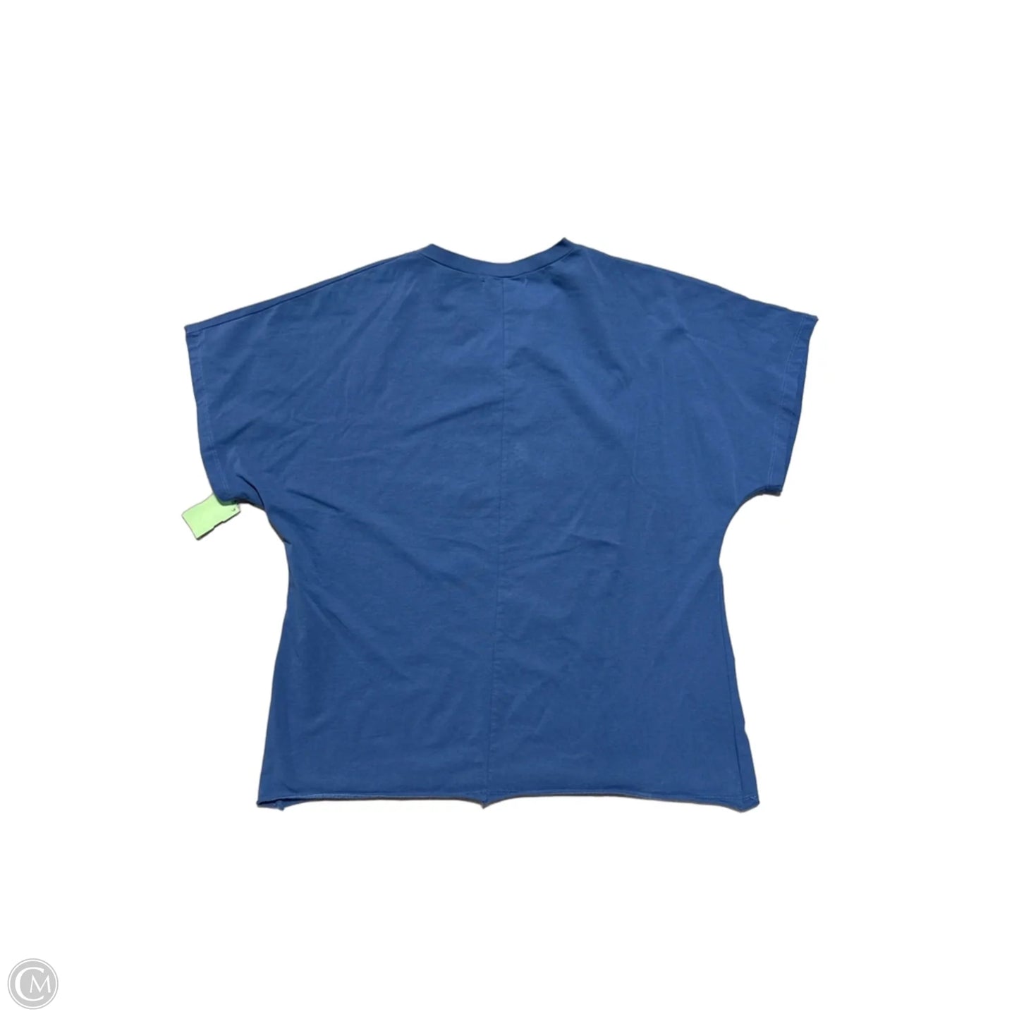 Top Short Sleeve By Cmc In Blue, Size: S