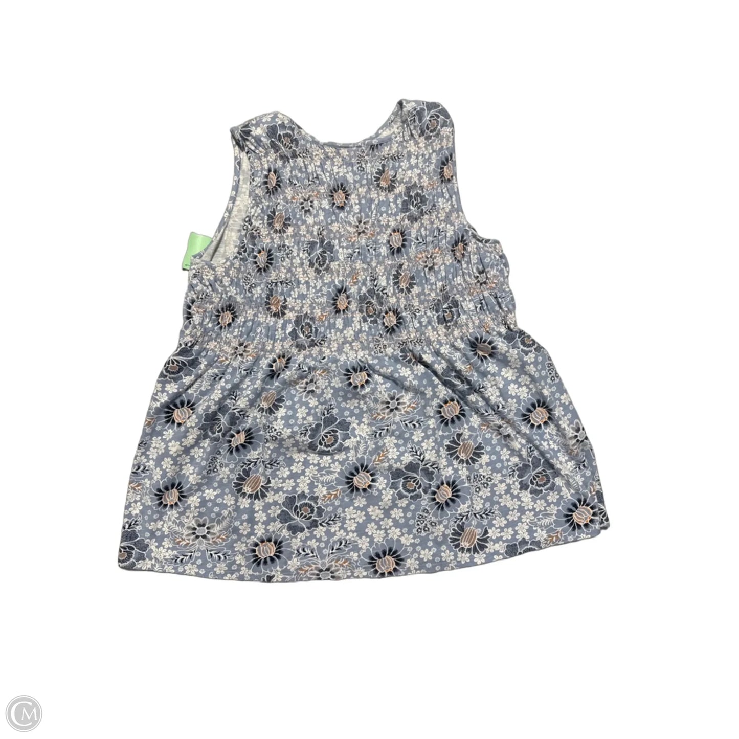 Tank Top By J. Jill In Blue, Size: L