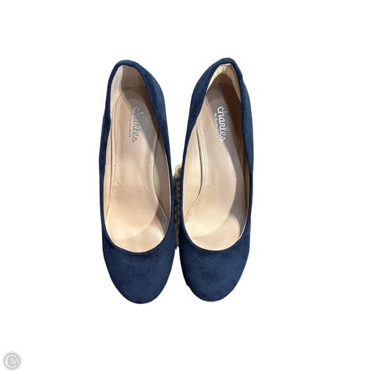 Shoes Heels Block By Charles By Charles David In Navy, Size: 9