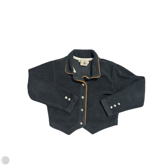Jacket Fleece By Clothes Mentor In Black, Size: L
