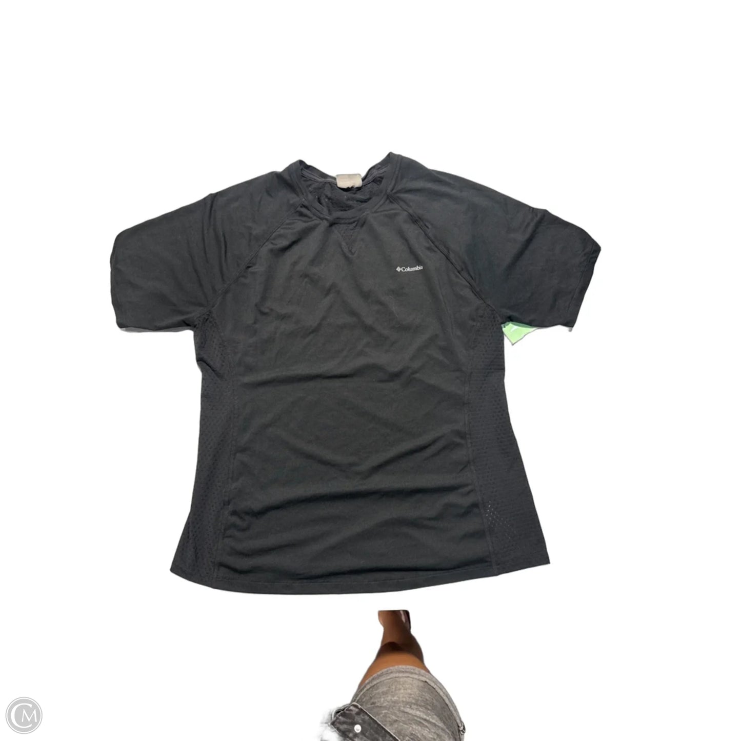 Top Short Sleeve By Columbia In Black, Size: L
