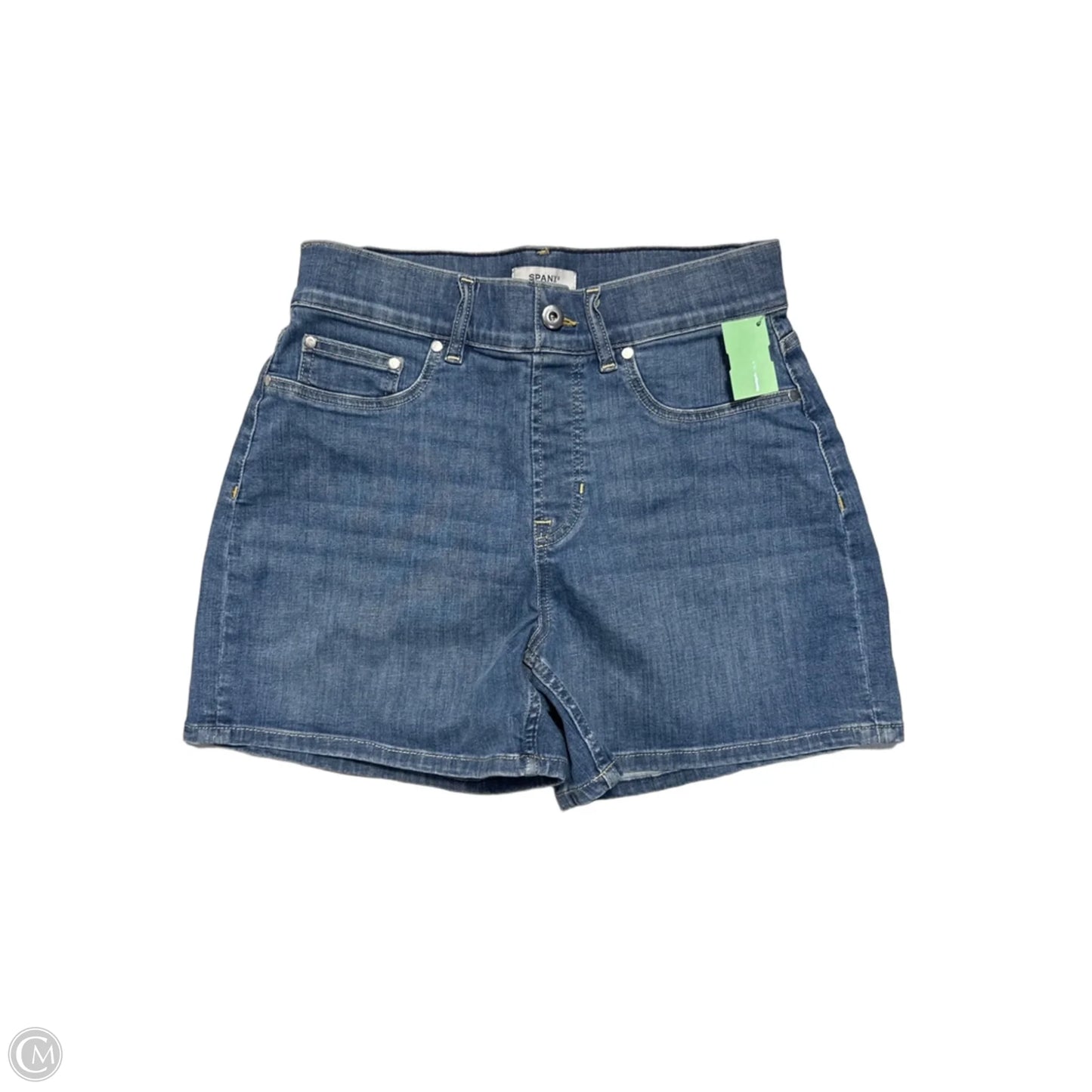 Shorts By Spanx In Blue Denim, Size: M
