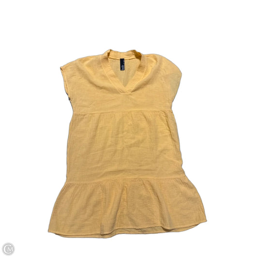 Dress Casual Midi By Bobi In Orange, Size: S
